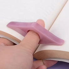 Load image into Gallery viewer, Resin Thumb Book Stand Book Page Holder Durable Reading Aid Book Accessories Convenient Bookmark Thumb Ring Book Opener Holder
