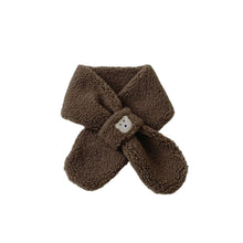 Load image into Gallery viewer, 2Years + Korean Style Children's Scarf Winter New Ins Cartoon Bear Boys and Girls Baby Scarfs Gloves
