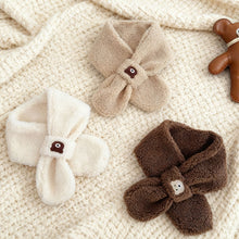 Load image into Gallery viewer, 2Years + Korean Style Children's Scarf Winter New Ins Cartoon Bear Boys and Girls Baby Scarfs Gloves
