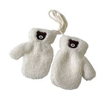 Load image into Gallery viewer, 2Years + Korean Style Children's Scarf Winter New Ins Cartoon Bear Boys and Girls Baby Scarfs Gloves
