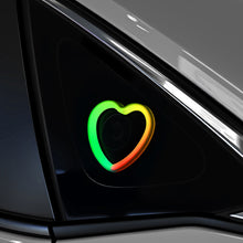Load image into Gallery viewer, 1/2Pcs Car Window LED Heart-shaped Ambient Light Neon Light USB Powered Car Window Neon Light Decorative Lamps
