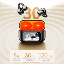 Load image into Gallery viewer, Clip-On Bluetooth Earbuds with Color Screen AI Smart Translation Stereo Wireless Earphones for Sports and Running-XG42

