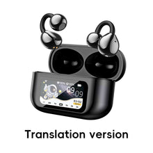 Load image into Gallery viewer, Clip-On Bluetooth Earbuds with Color Screen AI Smart Translation Stereo Wireless Earphones for Sports and Running-XG42
