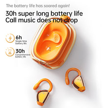 Load image into Gallery viewer, Bluetooth Earbuds with Rotating Charging Case Clip-On AI Translation HD Call Sports Earphones-JM47
