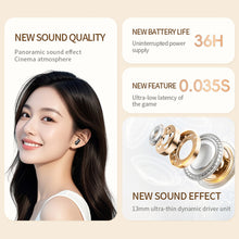 Load image into Gallery viewer, Semi-In Ear Wireless Bluetooth Earbuds Super Long Endurance Short Stem ENC Call Noise Reduction Sleep Headphones -M400L

