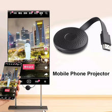Load image into Gallery viewer, Mobile Wireless Screen Projector Horizontal And Vertical Switch 4K HD Driveless Dlna TV Screen Projector For Android Apple
