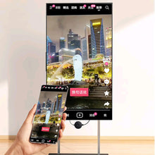 Load image into Gallery viewer, Mobile Wireless Screen Projector Horizontal And Vertical Switch 4K HD Driveless Dlna TV Screen Projector For Android Apple
