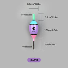 Load image into Gallery viewer, 1PC Universal Stream Micro-fishing Float Nano High-visibility Short-tailed Shallow Water Float for Bitterling Masu Salmon Whitefish
