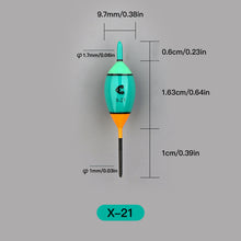 Load image into Gallery viewer, 1PC Universal Stream Micro-fishing Float Nano High-visibility Short-tailed Shallow Water Float for Bitterling Masu Salmon Whitefish
