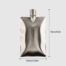 Load image into Gallery viewer, 150ML Portable 304 Stainless Steel Hip Flask Outdoor Camping Cycling Travel Liquor Flask Set
