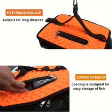 Load image into Gallery viewer, Foldable Floating Fish Keep Basket Portable Hanging-Coated Quick-Dry Mesh Storage Bag for Sea Fishing and Rock Fishing Fishing Equipment
