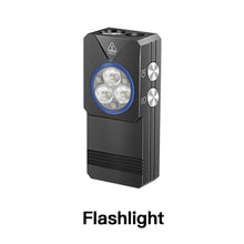 Load image into Gallery viewer, EDC Multi-Function Flashlight with Clip and Magnet UV Inspection Red Blue White Emergency Lighting Equipment Portable Work Light
