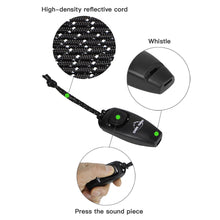 Load image into Gallery viewer, Outdoor Camping Mountaineering Survival Whistle with Lanyard High-Decibel Push-Button Emergency Whistle for Sports Safety
