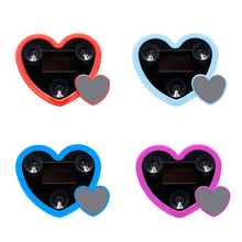 Load image into Gallery viewer, LED Dual Heart Shape Solar Car Interiors Atmosphere Decor Light USB Powered Car Window Neon Light Decorative Lamps
