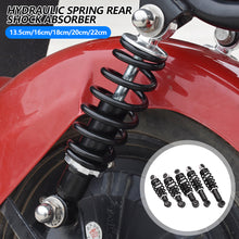 Load image into Gallery viewer, Hydraulic Spring Rear Shock Absorber for Electric Bike Heavy Duty Rear Suspension Simple Style for E-Bike E-Scooter Electric Bicycle
