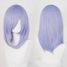 Load image into Gallery viewer, 40cm Medium Basic Anime Cosplay Wig Bang Blond Black White Red Pink Green Brown Gold Blue Heat Resistant Synthetic Hair Wigs
