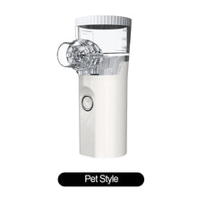 Load image into Gallery viewer, Recharegable Handheld Nebulizer Portable Mesh Nebuliser Silent Ultrasonic Nebulizer Children Adult Automizer Kids Inhalator Nebulizador
