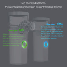Load image into Gallery viewer, Recharegable Handheld Nebulizer Portable Mesh Nebuliser Silent Ultrasonic Nebulizer Children Adult Automizer Kids Inhalator Nebulizador
