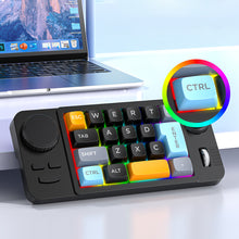 Load image into Gallery viewer, Hot Swap Wired Mechanical Keyboard with Volume Scroll Jostic 19Keys Programmer Keypad for Computer Laptop
