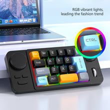 Load image into Gallery viewer, Hot Swap Wired Mechanical Keyboard with Volume Scroll Jostic 19Keys Programmer Keypad for Computer Laptop
