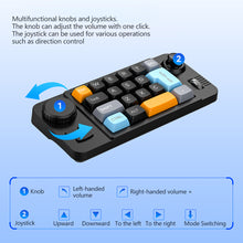 Load image into Gallery viewer, Hot Swap Wired Mechanical Keyboard with Volume Scroll Jostic 19Keys Programmer Keypad for Computer Laptop
