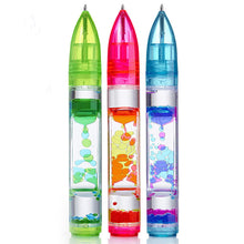 Load image into Gallery viewer, 1pc Liquid Motion Bubble Pen-Retractable Ballpoint 6 Colors Anxiety Relief Stress-Free Writing Cool Relax Pen for Study/Office
