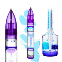 Load image into Gallery viewer, 1pc Liquid Motion Bubble Pen-Retractable Ballpoint 6 Colors Anxiety Relief Stress-Free Writing Cool Relax Pen for Study/Office
