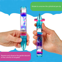 Load image into Gallery viewer, 1pc Liquid Motion Bubble Pen-Retractable Ballpoint 6 Colors Anxiety Relief Stress-Free Writing Cool Relax Pen for Study/Office
