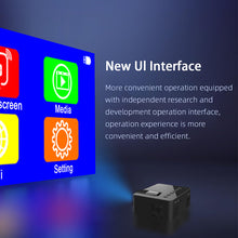 Load image into Gallery viewer, YT100 Projector Mini Portable High Quality Beamer Outdoor Camping Projector Smartphone Wireless Mirroring Supported Home Theater
