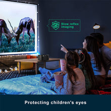 Load image into Gallery viewer, YT200 Mini Projector LED Home Media Player Audio Portable Proyectors 320X240 Pixels Black USB Video Beamer For iPhone Android
