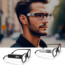 Load image into Gallery viewer, 2.7K Mini FPV Eyeglasses Video Shooting Micro-camera HD WiFi Intelligent Headset Glasses Video&amp;Sound Recording WiFi APP Control

