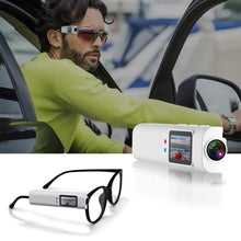 Load image into Gallery viewer, 2.7K Mini FPV Eyeglasses Video Shooting Micro-camera HD WiFi Intelligent Headset Glasses Video&amp;Sound Recording WiFi APP Control
