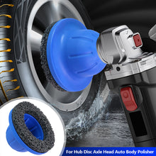 Load image into Gallery viewer, Car Wheel Hub &amp; Brake Disc Polishing Tool Rust Removal &amp; Surface Polishing for Hub Disc Axle Head Auto Body Polisher
