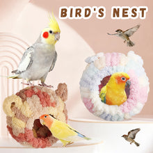Load image into Gallery viewer, Parrot Cotton Nest Warm Snuggle Bed Winter Cozy Bird Hut Parrot Lovers Owner Aviary Use Bird Cage Accessories
