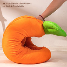 Load image into Gallery viewer, 1-20KG Banana/Carrot Pet Bed Refillable Dog Cat Mat House Washable Cozy Pet Nest For Pet Winter Accessories
