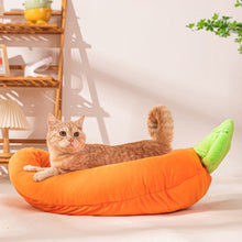 Load image into Gallery viewer, 1-20KG Banana/Carrot Pet Bed Refillable Dog Cat Mat House Washable Cozy Pet Nest For Pet Winter Accessories
