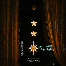 Load image into Gallery viewer, LED Christmas Lights Suction Cup Mount Classic Christmas Figures Indoor Outdoor Christmas Window Decoration Use Holiday Lighting Products
