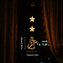 Load image into Gallery viewer, LED Christmas Lights Suction Cup Mount Classic Christmas Figures Indoor Outdoor Christmas Window Decoration Use Holiday Lighting Products
