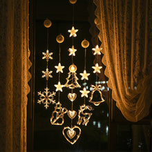 Load image into Gallery viewer, LED Christmas Lights Suction Cup Mount Classic Christmas Figures Indoor Outdoor Christmas Window Decoration Use Holiday Lighting Products
