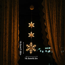Load image into Gallery viewer, LED Christmas Lights Suction Cup Mount Classic Christmas Figures Indoor Outdoor Christmas Window Decoration Use Holiday Lighting Products
