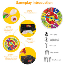 Load image into Gallery viewer, Balloon Bursting Game Tabletop Toy Educational Interactive Game Parent-Child Bonding Party Family Group All Ages Game Board Game Gift
