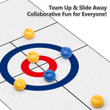 Load image into Gallery viewer, Tabletop Curling Game Set Indoor Multiplayer Team Competition Party Ice Curling Battle Simulation Toy Sport Family Game Night Essential
