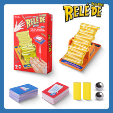 Load image into Gallery viewer, Seesaw Dueling Game Tumbling Marbles Question Cards Interactive Game Fast-Paced Action &amp; Answer Brain &amp; Reflex Family Friends &amp; Couples Party Game Night
