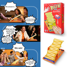 Load image into Gallery viewer, Seesaw Dueling Game Tumbling Marbles Question Cards Interactive Game Fast-Paced Action &amp; Answer Brain &amp; Reflex Family Friends &amp; Couples Party Game Night
