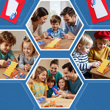 Load image into Gallery viewer, Seesaw Dueling Game Tumbling Marbles Question Cards Interactive Game Fast-Paced Action &amp; Answer Brain &amp; Reflex Family Friends &amp; Couples Party Game Night
