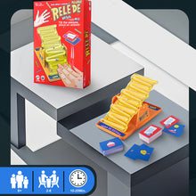 Load image into Gallery viewer, Seesaw Dueling Game Tumbling Marbles Question Cards Interactive Game Fast-Paced Action &amp; Answer Brain &amp; Reflex Family Friends &amp; Couples Party Game Night
