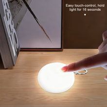 Load image into Gallery viewer, Multifunctional LED Glowing Star Pendant Keychain Rechargeable Touch Control Fashion Novelty Light Up Keychain For Bag Decoration Night Out Accessory
