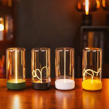 Load image into Gallery viewer, LED Magnetic Quantum Night Lamp Portable Rechargeable Bedside Lamp Bedroom Home Decoration Light Reading Study Ambient Lighting
