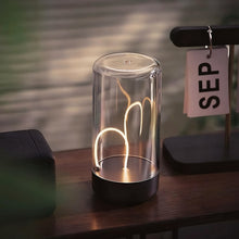 Load image into Gallery viewer, LED Magnetic Quantum Night Lamp Portable Rechargeable Bedside Lamp Bedroom Home Decoration Light Reading Study Ambient Lighting
