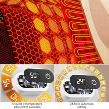Load image into Gallery viewer, Smart Electric Heating Mouse Pad with Automatic Shutdown Digital Temperature Display Office Desktop Warming Waterproof Desk Mat Winter
